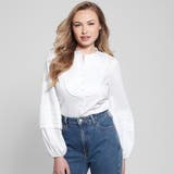 [GUESS] Tina Woven Blouse | GUESS【WOMEN】 | 詳細画像1 