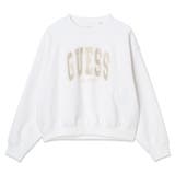 G011 | [GUESS] CN COLLEGE SWEATSHIRT | GUESS【WOMEN】