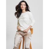 [GUESS] OLIVE Logo Rn Ls Sweater | GUESS【WOMEN】 | 詳細画像2 