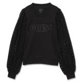 JBLK | [GUESS] CN Sangallo Slv Sweatshirt | GUESS【WOMEN】