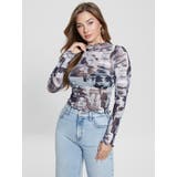 [GUESS] LS Adriana Mesh Top | GUESS【WOMEN】 | 詳細画像2 