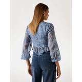 [GUESS] LS Seiah Tie Front Top 長袖シャツ | GUESS【WOMEN】 | 詳細画像6 