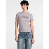 [GUESS] GUESS Originals Rib Spray Top | GUESS【WOMEN】 | 詳細画像1 