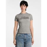 JTMU | [GUESS] GUESS Originals Rib Spray Top | GUESS【WOMEN】