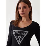 [GUESS] LS Cn Shiny Triangle Tee | GUESS【WOMEN】 | 詳細画像2 