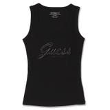 JBLK | [GUESS] SL Raissa Logo Tank Top | GUESS【WOMEN】