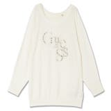 G012 | [GUESS] BAT Sleeve Kassidy Logo Sweater | GUESS【WOMEN】
