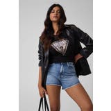 [GUESS] SAVANNA Leopard Triangle Tee | GUESS【WOMEN】 | 詳細画像2 