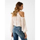 [GUESS]EMILIA Cold Shoulder Top ブラウス | GUESS【WOMEN】 | 詳細画像2 