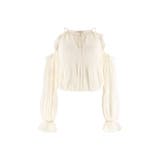 [GUESS]EMILIA Cold Shoulder Top ブラウス | GUESS【WOMEN】 | 詳細画像4 