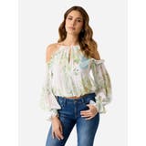 [GUESS] EMILY Cold Shoulder Top ブラウス | GUESS【WOMEN】 | 詳細画像1 