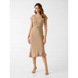 G1DQ | [GUESS] DALIA Belted Dress ワンピース ドレス | GUESS【WOMEN】