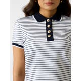 [GUESS]ALPHONSINE Striped Top ポロシャツ | GUESS【WOMEN】 | 詳細画像3 