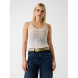 SM2K | [GUESS]ROSALYN Tank Sweater ニット タンクトップ | GUESS【WOMEN】