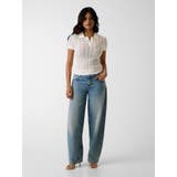 [GUESS]VIENNA Pointelle Polo ポロシャツ ニット | GUESS【WOMEN】 | 詳細画像1 