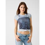 Short Sleeves Denim | GUESS【WOMEN】 | 詳細画像2 
