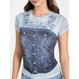 Short Sleeves Denim | GUESS【WOMEN】 | 詳細画像5 