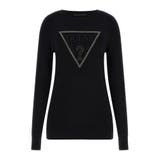 JBLK | Long Sleeves Crew | GUESS【WOMEN】