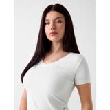 [GUESS] MINI Logo V-Neck Tee | GUESS【WOMEN】 | 詳細画像3 