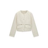 G1O6 | [GUESS] EDITH Logo Quilted Jacket | GUESS【WOMEN】