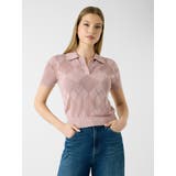 [GUESS] MELODY Polo Sweater | GUESS【WOMEN】 | 詳細画像1 