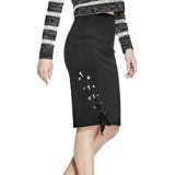 [GUESS] PIA LACE UP MIDI SKIRT | GUESS【WOMEN】 | 詳細画像3 