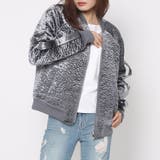 [GUESS] CHARLEE TEXTURED BOMBER JACKET | GUESS【WOMEN】 | 詳細画像1 