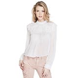 [GUESS] SAGE EMBROIDERED CHIFFON BLOUSE | GUESS【WOMEN】 | 詳細画像1 