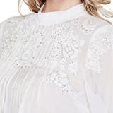 [GUESS] SAGE EMBROIDERED CHIFFON BLOUSE | GUESS【WOMEN】 | 詳細画像3 