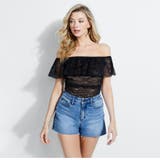 [GUESS] MARABELL LACE OFF-SHOULDER TOP | GUESS【WOMEN】 | 詳細画像1 