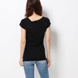 [GUESS] ATHLETIC LOGO V-NECK TEE | GUESS【WOMEN】 | 詳細画像3 