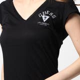 [GUESS] ATHLETIC LOGO V-NECK TEE | GUESS【WOMEN】 | 詳細画像4 