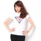 [GUESS] LADIES S/S TRIANGLE LOGO TEE | GUESS【WOMEN】 | 詳細画像1 