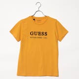MST | [GUESS] CHENILLE LOGO S/S TEE | GUESS【WOMEN】