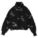 BLK | [GUESS] Boa Logo Jacket | GUESS【WOMEN】