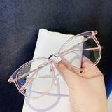 クリアピンク | 伊達メガネ めがね 眼鏡 | gulamu jewelry 