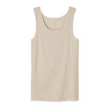 グンゼ キレイラボ Fitte フィッテ 完全無縫製 綿混 タンクトップ | GUNZE | 詳細画像7