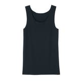 ブラック | グンゼ キレイラボ Fitte フィッテ 完全無縫製 綿混 タンクトップ | GUNZE