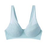 パールブルー | グンゼノンワイヤーブラジャー軽ブラ(スッキリ軽い)EB1235N | GUNZE