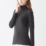 ファイヤーアセドロン 吸湿発熱裏起毛素材であたたかい ハイネック長袖インナー | GUNZE | 詳細画像8