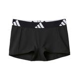 ブラック | adidas/アディダス ハーフショーツ 吸汗速乾 | GUNZE