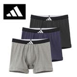 adidas/アディダス ワンポイントロゴ ボクサーパンツ 3枚組 | GUNZE | 詳細画像1