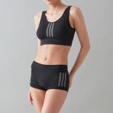 adidasシームレス スポーツブラAP7155ハーフトップ 吸汗速乾 | GUNZE  | 詳細画像2 