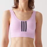 adidasシームレス スポーツブラAP7155ハーフトップ 吸汗速乾 | GUNZE  | 詳細画像10 