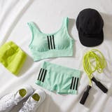 adidasシームレス スポーツブラAP7155ハーフトップ 吸汗速乾 | GUNZE  | 詳細画像15 