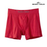 レッド | GUNZE BODY WILD ボクサーブリーフ 3D BOXER 立体成型 | GUNZE