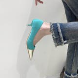 パンプス レディース バイカラーパンプス | HANAHANA | 詳細画像8