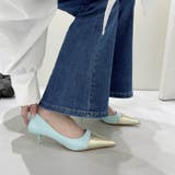 パンプス レディース バイカラーパンプス | HANAHANA | 詳細画像15
