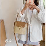 ブラウン | ショルダーバッグ カゴバッグ バケツ型 | HANAHANA
