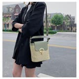 ショルダーバッグ カゴバッグ バケツ型 | HANAHANA | 詳細画像11